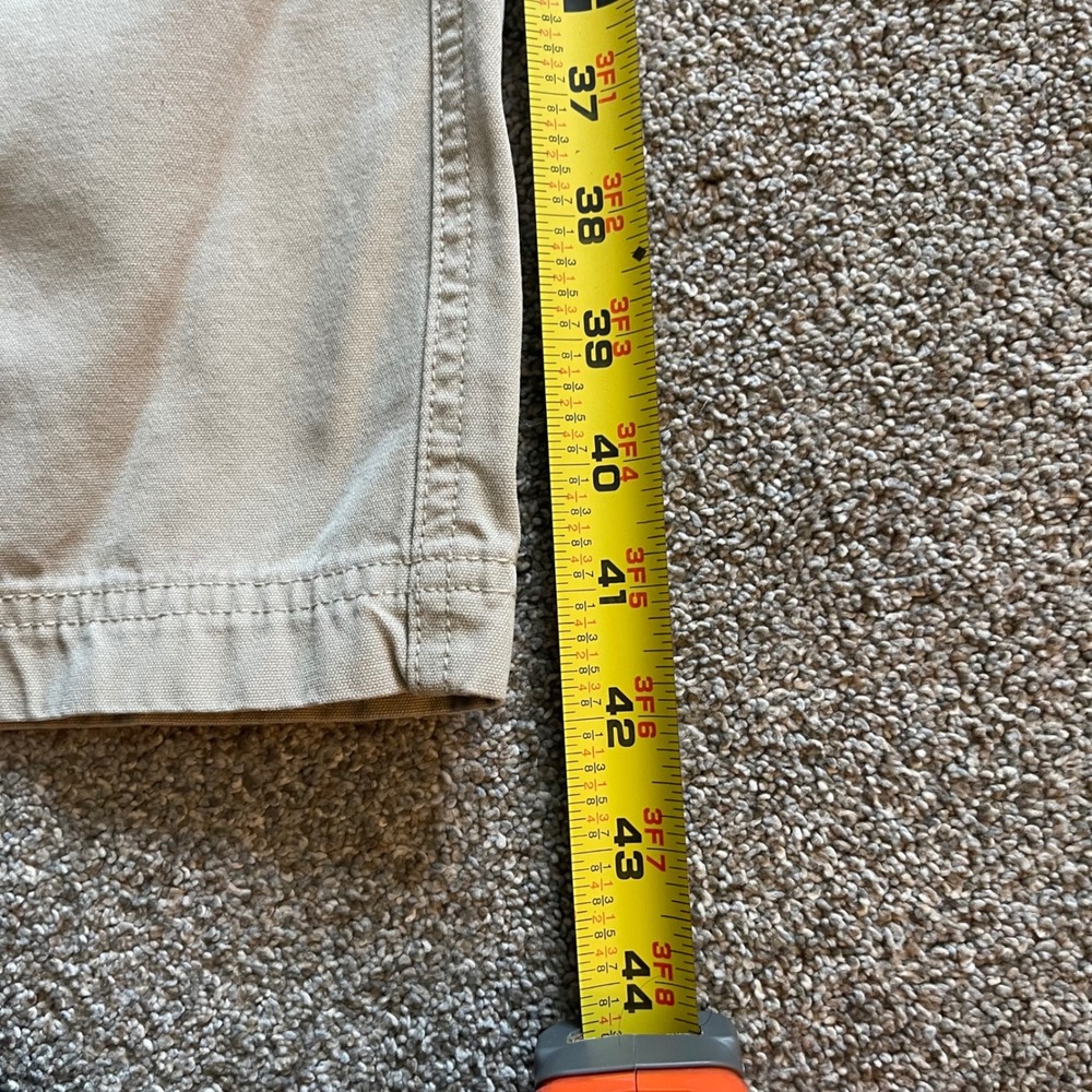 Mens Royal Robbins Outdoor Travel Pants 36x30 Khaki Tan Excellent Utility Canvas - Picture 5 of 7